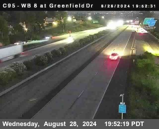 WB 8 at Greenfield Street