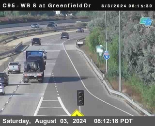 WB 8 at Greenfield Street