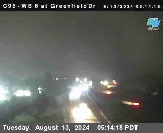 WB 8 at Greenfield Street