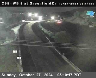 WB 8 at Greenfield Street