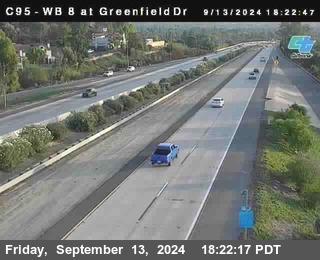 WB 8 at Greenfield Street