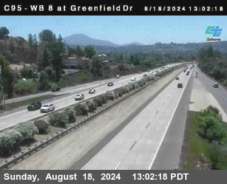 WB 8 at Greenfield Street