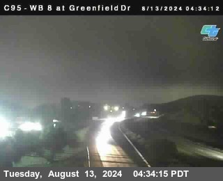 WB 8 at Greenfield Street