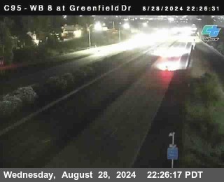 WB 8 at Greenfield Street