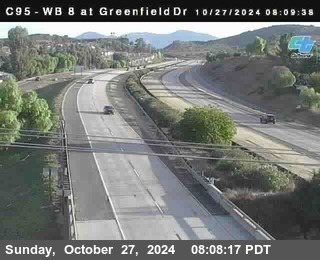 WB 8 at Greenfield Street