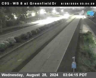 WB 8 at Greenfield Street