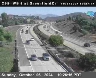 WB 8 at Greenfield Street