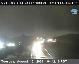 WB 8 at Greenfield Street