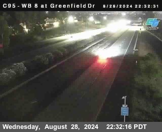 WB 8 at Greenfield Street