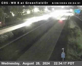 WB 8 at Greenfield Street