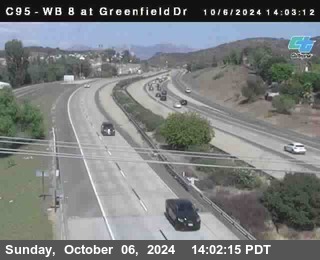 WB 8 at Greenfield Street