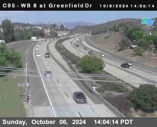 WB 8 at Greenfield Street