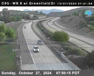 WB 8 at Greenfield Street