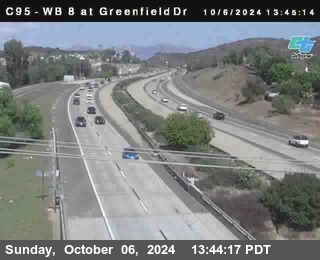 WB 8 at Greenfield Street