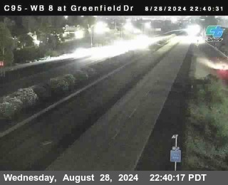 WB 8 at Greenfield Street