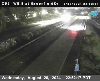 WB 8 at Greenfield Street