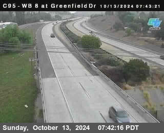 WB 8 at Greenfield Street