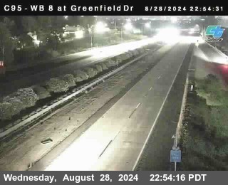 WB 8 at Greenfield Street