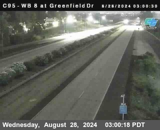 WB 8 at Greenfield Street