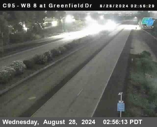 WB 8 at Greenfield Street