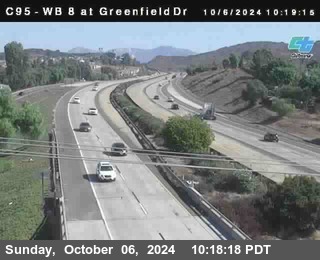 WB 8 at Greenfield Street