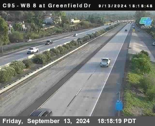 WB 8 at Greenfield Street