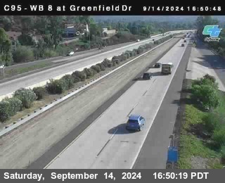 WB 8 at Greenfield Street