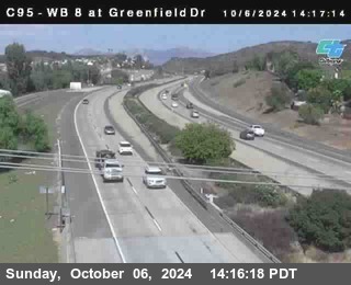 WB 8 at Greenfield Street