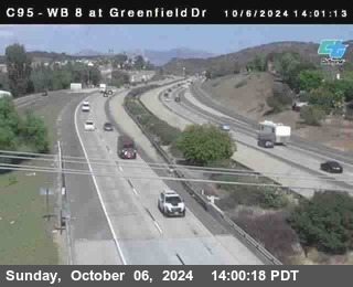 WB 8 at Greenfield Street