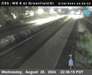 WB 8 at Greenfield Street