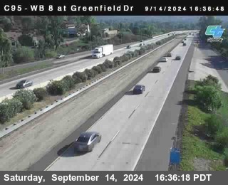 WB 8 at Greenfield Street