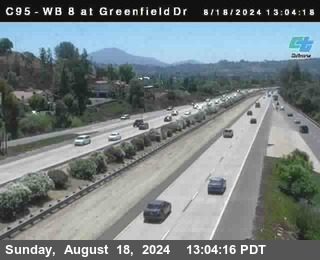 WB 8 at Greenfield Street