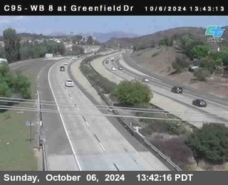 WB 8 at Greenfield Street