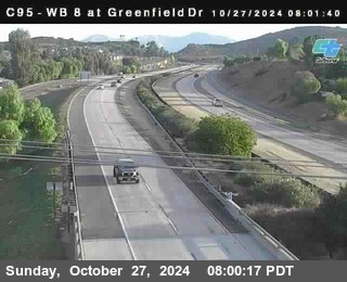 WB 8 at Greenfield Street