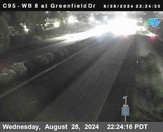 WB 8 at Greenfield Street