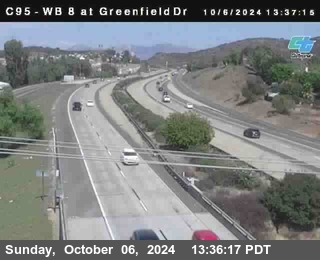 WB 8 at Greenfield Street