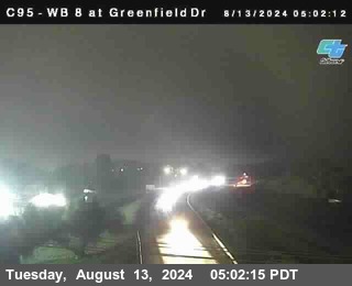 WB 8 at Greenfield Street