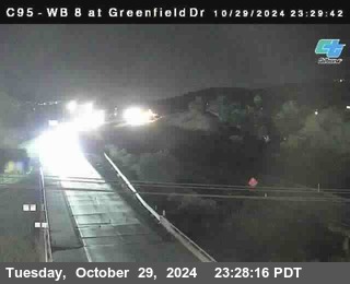 WB 8 at Greenfield Street