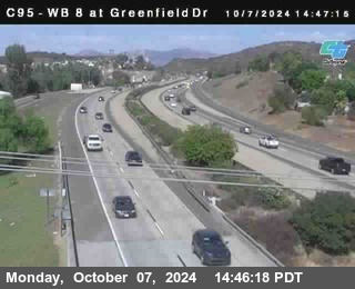 WB 8 at Greenfield Street