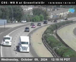 WB 8 at Greenfield Street