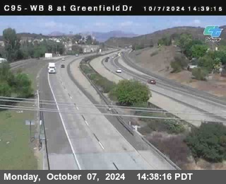 WB 8 at Greenfield Street