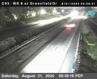 WB 8 at Greenfield Street