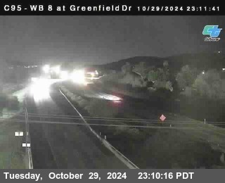 WB 8 at Greenfield Street