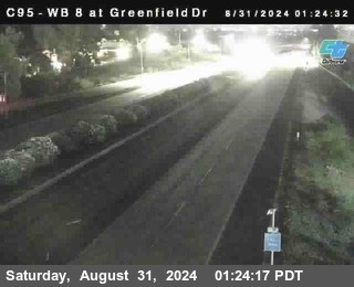 WB 8 at Greenfield Street