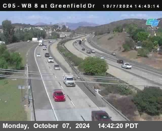 WB 8 at Greenfield Street