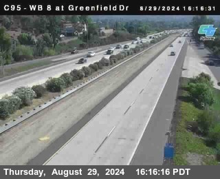 WB 8 at Greenfield Street