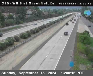 WB 8 at Greenfield Street