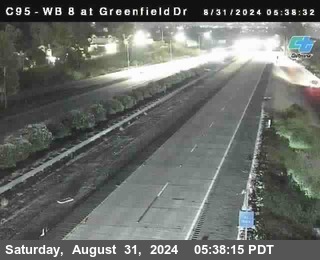 WB 8 at Greenfield Street