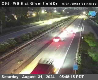 WB 8 at Greenfield Street