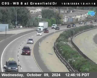 WB 8 at Greenfield Street